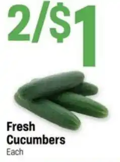 Super 1 Foods Fresh Cucumbers offer