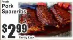 Key Food Fresh Pork Spareribs offer
