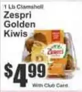 Key Food Zespri Golden Kiwis offer