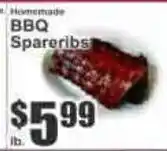 Key Food Homemade BBQ Spareribs offer