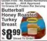 Key Food Butterball Honey Roasted Turkey Breast offer