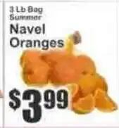 Key Food Navel Oranges offer