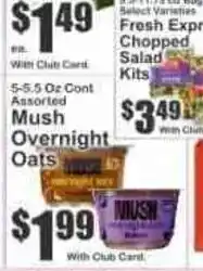 Key Food Mush Overnight Oats offer