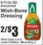 Key Food Wish-Bone Dressing offer