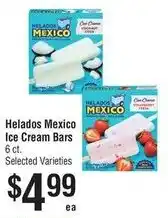 Smart & Final Helados Mexico Ice Cream Bars offer
