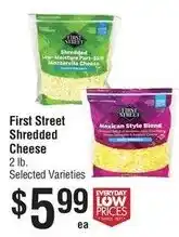 Smart & Final First Street Shredded Cheese offer