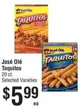 Smart & Final Jose Ole Taquitos offer