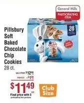 Smart & Final Pillsbury soft baked chocolate chip cookies offer