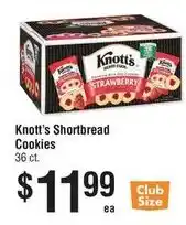 Smart & Final Knott's shortbread cookies offer