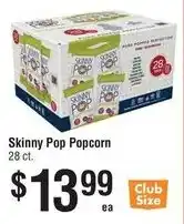 Smart & Final Skinny Pop Popcorn offer