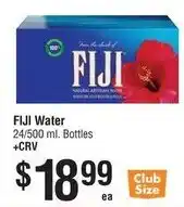 Smart & Final Fiji Water offer