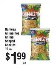 Smart & Final Gamesa Animalitos Animal Shaped Cookies offer