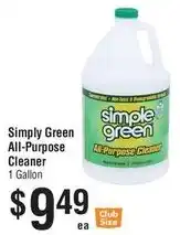 Smart & Final Simply Green All-Purpose Cleaner offer