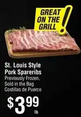 Smart & Final St. Louis Style Pork Spareribs offer