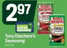 Super 1 Foods Tony Chachere's Seasoning offer