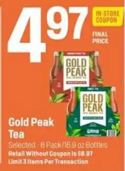 Super 1 Foods Gold Peak Tea offer