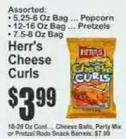 Key Food Herr's cheese curls offer