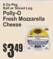 Key Food Polly-O Fresh Mozzarella Cheese offer