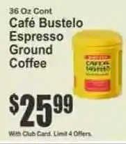Café Bustelo Espresso Ground Coffee