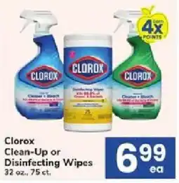 ACME Clorox Clean-Up or Disinfecting Wipes offer