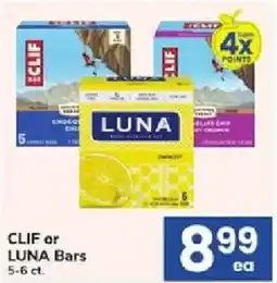 ACME Clif or Luna Bars offer