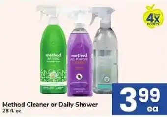 Method Cleaner or Daily Shower