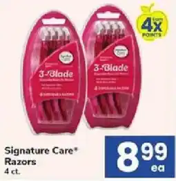 ACME Signature Care Razors offer