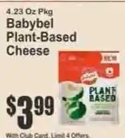 Key Food Babybel Plant-Based Cheese offer