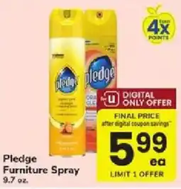 ACME Pledge Furniture Spray offer
