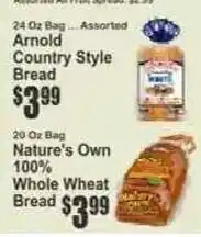 Key Food Arnold country style bread offer