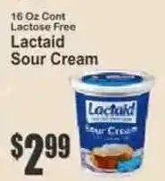 Key Food Lactaid sour cream offer