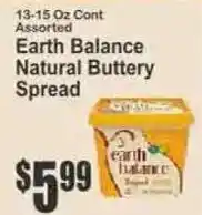 Key Food Earth Balance Natural Butter Spread offer