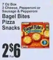 Key Food Bagel Bites Pizza Snacks offer