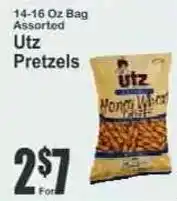 Key Food Utz pretzels offer