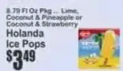 Key Food Holanda Ice Pops offer