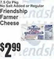 Key Food Friendship farmer cheese offer