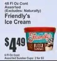 Key Food Friendly's Ice Cream offer