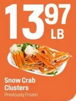 Super 1 Foods Snow Crab Clusters offer