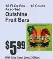 Key Food Outshine Fruit Bars offer