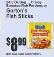 Key Food Gorton's Fish Sticks offer
