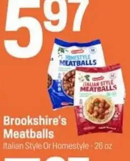 Super 1 Foods Brookshire's Meatballs offer