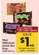 ACME Mars Halloween Snack Size Bags offer