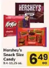 ACME Hershey's Snack Size Candy offer