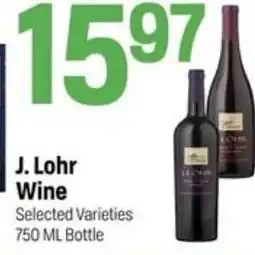 Super 1 Foods J. Lohr Wine offer