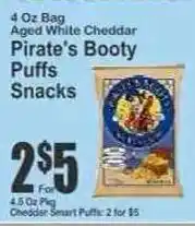 Key Food Pirate's Booty Puffs Snacks offer