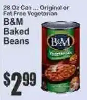Key Food B&M Baked Beans offer