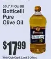 Key Food Botticelli pure olive oil offer