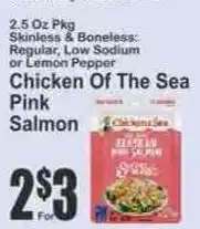 Key Food Chicken Of The Sea Pink Salmon offer