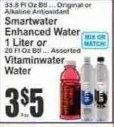 Key Food Smartwater Enhanced Water offer