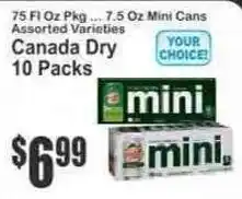 Key Food Canada Dry mini offer